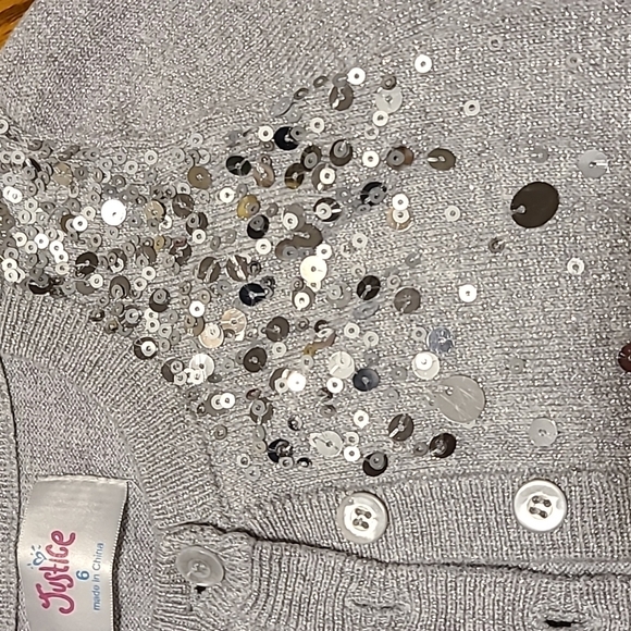 Justice Sequined Sweater - Picture 3 of 6